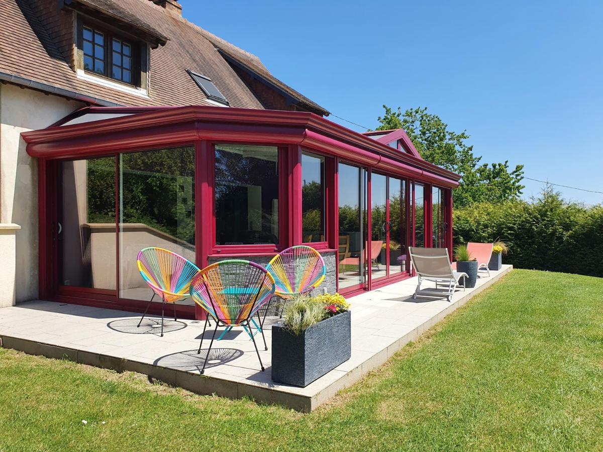 Villa La mare aux chevres à Reux Extérieur photo
