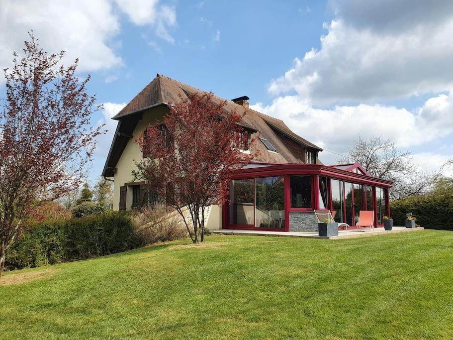 Villa La mare aux chevres à Reux Extérieur photo